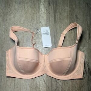 Aerie pink sparkly bralette Size S